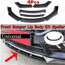 Carbon Fiber Look Front Bumper Lip Chin Spoiler Splitter Body Kit