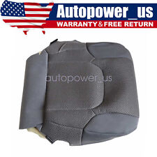 For 2005-2019 Nissan Frontier Driver Bottom Replacement Cloth Seat Cover Gray