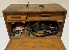 Vintage Van Dorn Vibro Centric Valve Seat Grinder Type D With Case And Extras
