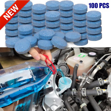 100pcs Car Windshield Washer Fluid Concentrated Clean Tablets Wiper Clear Vision