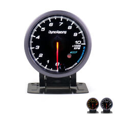 2.5 60mm Car Auto Tachometer 0-10000 Rpm Gauge Meter With Red Amber Lighting