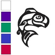 Tribal Fish Vinyl Decal Sticker Multiple Colors Sizes 410