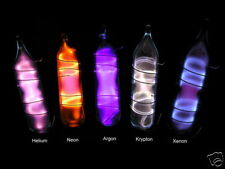 Noble Gases Discharge Tubes Helium Neon Krypton Argon Xenon - Premium Version