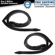 Roofrail Seals Rubber Weatherstrip Pair Set For Buick Grand Prix Chevy Cutlass