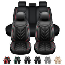 Fit For Bmw Pu Leather Car Seat Covers Front Rear Seat Cushion 5 Seats