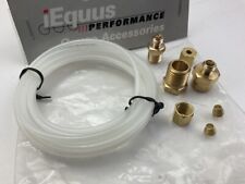 Equus 9801 Oil Pressure Gauge Sender Line Tubing Kit 18 Clear Nylon 72 Long