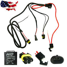 9005 9006 H1 H7 H11 Relay Wiring Harness Hid Headlight Drl Conversion Adapter