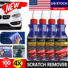 4pack Auto Car Scratch Remover Kit For Deep Scratches Paint Restorer Repair Wax