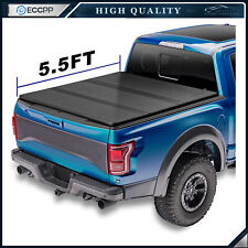 Eccpp Hard 3-fold Truck Bed Tonneau Cover For 04-20 Ford F150 5.5ft Bed