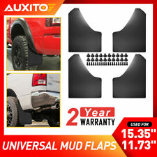 4pcs Basic Universal Mud Flaps For Car Pickup Van Truck Mudguards Splash Guards