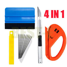 Car Vinyl Wrapping Kit Tools Squeegee Vinyl Wrap Blades Razor Cutter Tool Decal