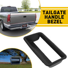Tailgate Handle Trim Bezel For 1988 - 1999 K1500 C1500 Black Textured Chevy Gmc