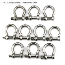 15 14 516 38 12 58 Stainless Steel D Ring Shackle Clevis Bow Shackle