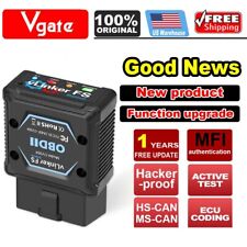 Vgate Vlinker Fs Bluetooth Ford Forscan Hsms-can Obd2 Car Diagnostic Scanner