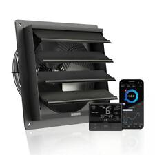 Ac Infinity Wal Mounted Exhaust Fan W Remote Control 10 Speeds 830 Cfm Black