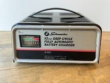 Schumacher 12v 10 Amp Deep Cycle Fully Automatic Battery Charger Se-50-a Tested