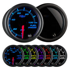 Glowshift 2 Smoked Out 7 Color Led Fuel Pressure Psi Gauge W Electronic Sender