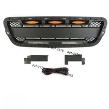 For Ford Ranger 2001-2003 Front Honeycomb Grille Bumper Grill With Led Light