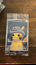 Sealed Pikachu With Grey Felt Hat Van Gogh Promo Pokemon Svpen 085