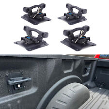 4x Truck Bed Tie Down Anchors Brackets Box Link Cleats For Ford F150 F250 F350