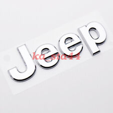 2005-2017 Oem Mopar Hood Or Liftgate Chrome Jeep Emblem Nameplate 68364626aa