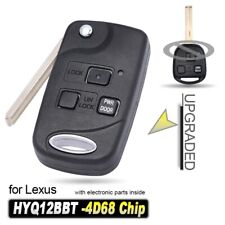 Hyq12bbt 4d68 For Lexus Es33 Rx350 Rx400h 2006-2009 Upgraded Flip Remote Key Fob