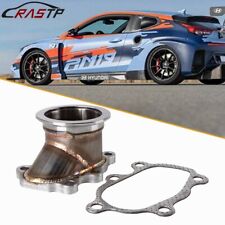 Turbo Down Gt25 Gt28 T25 T28 5 Bolt Flange To 2.5 Inch 63mm V Band Adapter