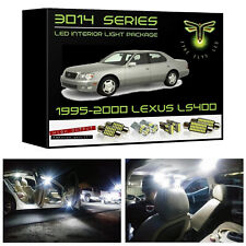 21x White Led Interior Lights Package Kit For 1995-2001 Lexus Ls400 3014 Series