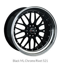 Xxr 521 18x8.5 5-4.55-120 25 Offset 73.1mm Bore Black Ml Wheel Rim