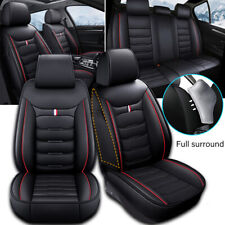 Pu Leather Car Seat Covers Front Rear Full Set Cushion For Nissan Altima Sentra