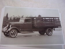 1934 Dodge K33 Stake Truck  11 X 17 Photo Picture