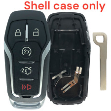 Remote Key Fob Uncut Shell Case For 2015-2017 Ford F-150 Explorer Edge Fusion
