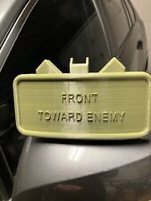 Claymore Mine Front Toward Enemy Tow Hitch Receiver Cover For Car Truck Suv