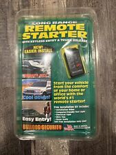 Bulldog Rs1100 Remote Vehicle Starter System Wkeyless Entry Trunk Release