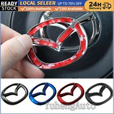Car Steering Wheel Emblem Sticker For Mazda 2 3 6 Cx-4 Cx-3 Cx-5 Atenza Axela