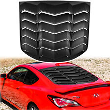 Rear Window Louver For Hyundai Genesis Coupe 2010-2016 Windshield Cover Abs
