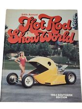 Hot Rod Show World Magazine 1984 Southern Edtn Vintage Custom Roadsters Pac-man