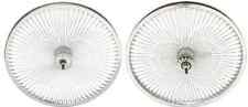 Pair Of 20 Lowrider Bicycle Dayton Chrome Wheels 140 Spokes Front Rear 144