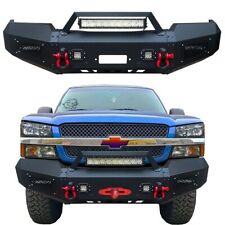 Vijay For 2003-2006 Chevy Silverado 1500 Front Bumper With Winch Plate