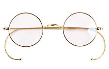 Agstum 39mm 47mm 49mm Round Vintage Antique Wire Eyeglasses Glasses Frame
