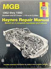 Mgb Shop Manual Repair Service Book Haynes 1962-1980