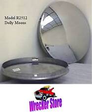 Set Of 4 - 8 Stainless Steel Baby Moon Hub Cap For Trailer Dollies Golf Cart