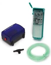 Small World Aquarium Air Pump And Filter Kit Comes With A Disposable Media ...