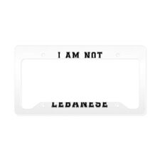 Cafepress Lebanese Designs License Plate Holder License Frame 1638838152
