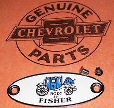 1932-1940 Buick Chevy Olds Pontiac Fisher Body Plate Tag Special Screws