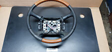 2002 Cadillac Escalade Steering Wood Wheel Radio Controls
