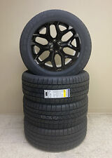 Chevy 20 Gloss Black Snowflake Wheels Goodyear Tires 2000-2024 Silverado Tahoe