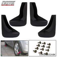 4 Mud Flaps Splash Guards Fit For Universal Front Rear Includes Hardware