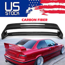 Carbon Fiber Blk Rear Trunk Spoiler Wing For 1992-98 Bmw 3 Series E36 M3 Ltw Gt