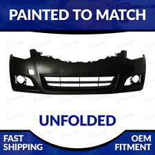 New Painted To Match Unfolded Front Bumper For 2010-2013 Nissan Altima Coupe